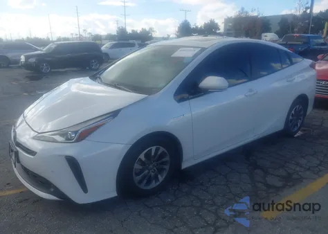 2019 Toyota Prius Xle из США, поврежденный, VIN JTDKARFU8K3088219